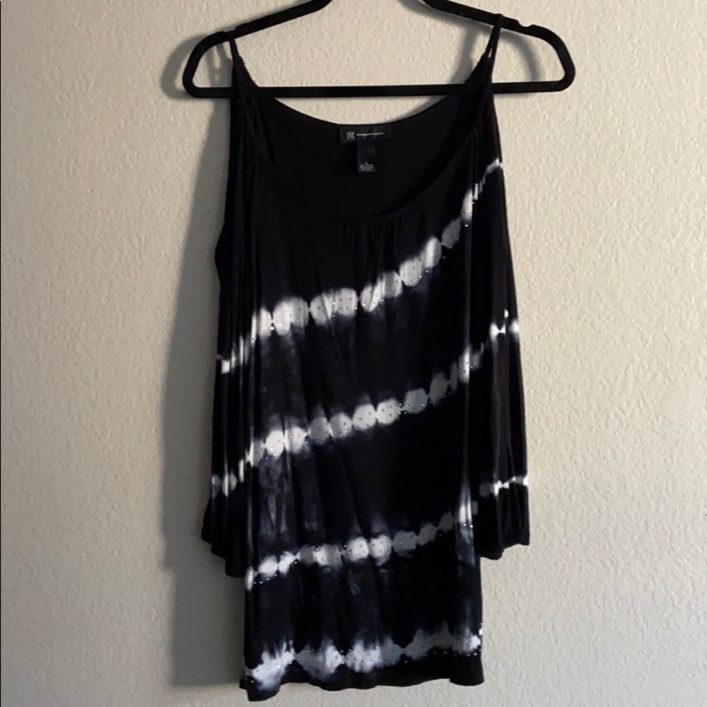 INC Peekaboo Shoulder Top